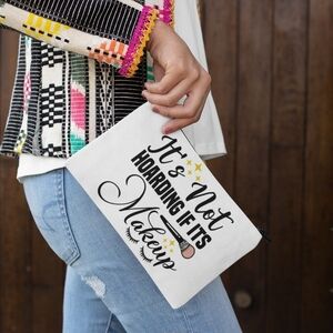 8. Zipper pouch for makeup cute and stylish